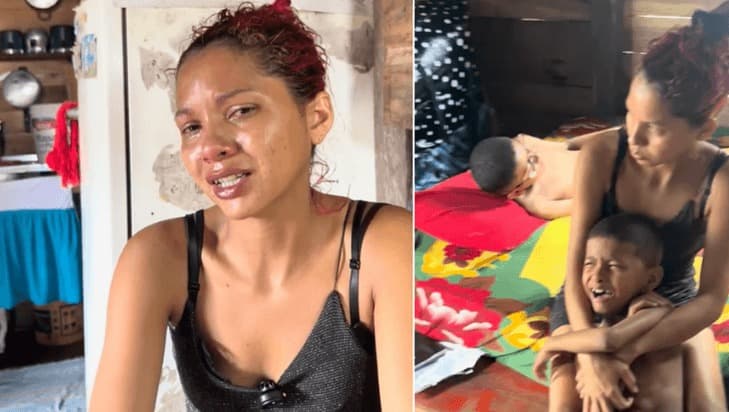 Mae de gemeos autistas que ja chegou a dar so mingau pros filhos dormirem sem fome pede ajuda pra construir um lar